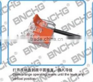Directly Factory Replace Wago 221 Type 40% Smaller and 100% Transparent Electrical Wire Connectors for All Wire Types thumbnail-4