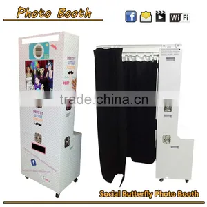 2016 NEW Indoor Application Touch Screen Photo Booth Advertising Photo Kiosk thumbnail-4