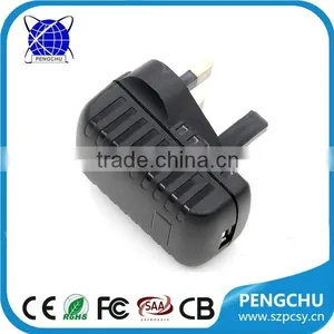 12.5w 5v 2.5a Usb Wall Charger With UK US EU AU Plug thumbnail-2