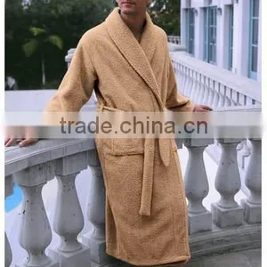 Super Warm Sleepwear Ladies Fleece Bathrobes Made in China thumbnail-2