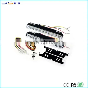 New Fashion 2x 30 LED Car Daytime Running Light DRL Daylight Lamp With Turn Lights thumbnail-2