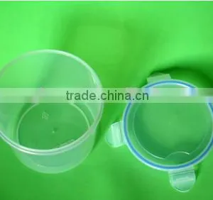 Disposable Food Grade 400ml Square Shape Plastic Kitchen Food Container thumbnail-6