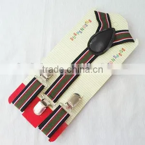 Wholesale Fashion Stripes Kids Elastic Braces Suspender thumbnail-6
