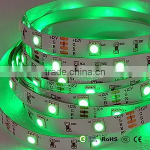 3 Years Warranty High Quality Flexible 12 Volt SMD 5050 Rgb Led Strip thumbnail-1