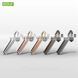 New Metal Rose Gold Mini Wireless Bluetooth Earphone Audio Product Ear Hook thumbnail-2