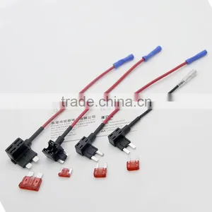 Automotive Mini ATC Fuses Auto Fuseholder Tap/5 Sets 25A ATM Fuse Adapter Tap Dual Circuit Adapter Holder for Car Truck Auto thumbnail-4