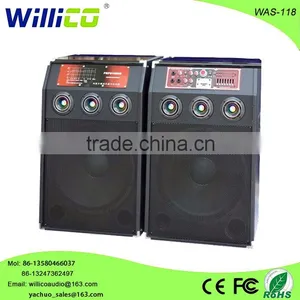 2.0 New Big Power Wooden Speaker Cheap Price With USB FM thumbnail-1