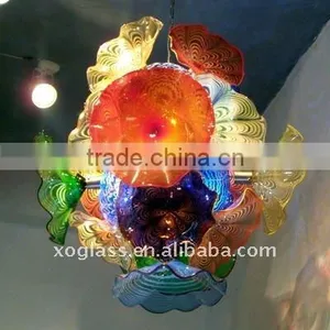 Glass Art Flower Xo-9091 and Flower Lighting and Glass Art Pedent Flower Lighting thumbnail-1