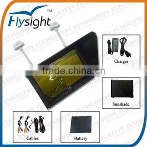 D890 Flysight Built-in Receiver 7" Wireless 5.8GHz HD FPV Monitor for DJI Phantom 2 Gopro FPV Kit thumbnail-1