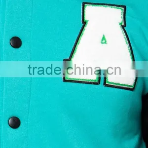 Varsity Jackets With Chenille Patches/ Customized Wool Varsity Jacket thumbnail-3