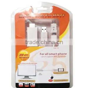 Micro Usb 11pin MHL Cable Blister Packing 3m thumbnail-3