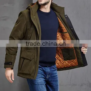 2016 Cheap Men Winter Fake Down Jacket, Men's Hooded Jacket thumbnail-2