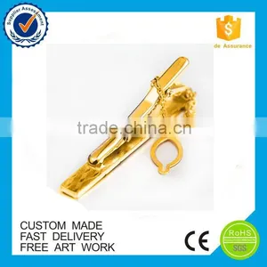 4.5 CM Long Gold Plate Gentleman Tie Bar Men`s Tie Clip thumbnail-4