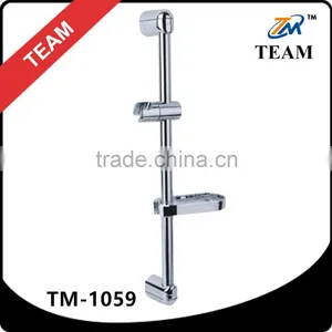 TM-1059 Bathroom Shower Wall Mounted Stainless Steel Sliding Bar thumbnail-1