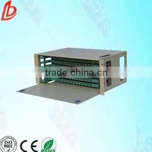 Black White Cold Rolled Carbon Sheet Steel Fibre Optica Patch Panel Sc/fc/lc Connector Patch Panel thumbnail-1