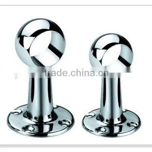 D25/19mm Alloy Flange Block /cloth Hanging Rail Support/tube Support thumbnail-1