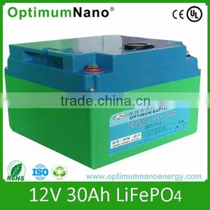 High Power Back up 36 Holes 12v 30ah Golf Trolley Battery thumbnail-1