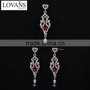 Wedding Jewellery Designs Micro Pave Jewelry 96 Innovative Products For Import TZ-0208 thumbnail-3