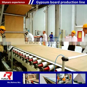 The New Type Gypsum Board Machine With CE and ISO/automatic Paper-covered Gypsum Plaster Board Production Line/machine thumbnail-4