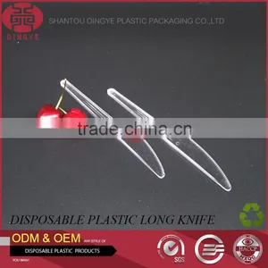 Healthy PP Material Plastic Tableware Cake Dessert Knife thumbnail-1