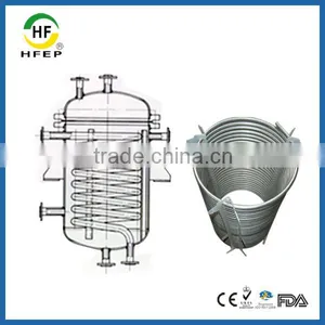 Sanitary Surface Stainless Steel Cool Heat Exchanger Coil Pipe Tube thumbnail-1