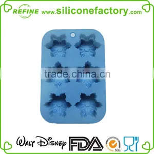 Christmas Colorful Cute Silicone Snowflake Shape Cake Mould thumbnail-2