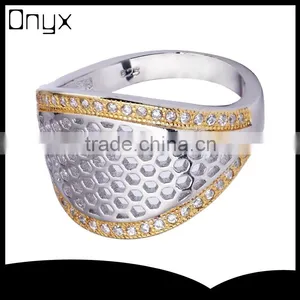 2015 Fashion 925 Sterling Siver Ring Micro Zircon Ring for Men thumbnail-1