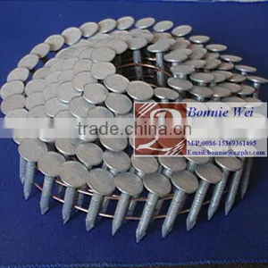Smooth Shank Coil Roofing Nail thumbnail-1