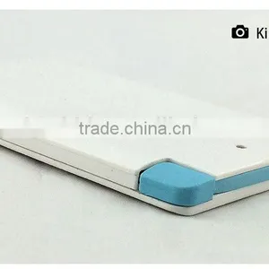 2016 Mobile Accessories Wholesale Power Bank 2500 MAh Slim Power Bank thumbnail-2
