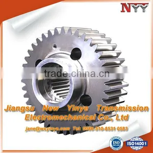 Large Steel Forging Main Gear Shaft thumbnail-1