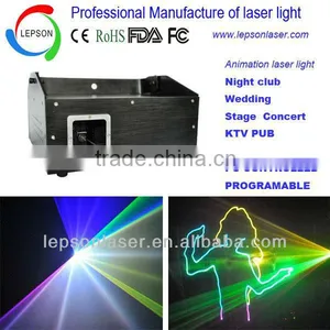 RGB Full Color Laser Light Show Wedding Light thumbnail-1