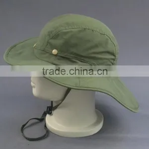Army Green Bucket Hat for Split thumbnail-3