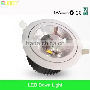 15W HOTSALES Round COB LED Downlight ( Cutout 95-200mm ) Compliance With AU Standard thumbnail-1