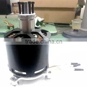 120100 KV80 25KW 60kg Thrust Outrunner Sensored/sensorless Motor for Jet Board thumbnail-5