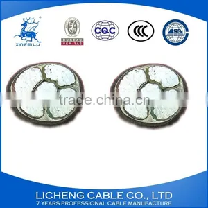3*6+2*4mm2- Popular Chinese Cable Supplier 5 Core Aluminum XLPE Insulated PVC Sheathed Construction Power Cable-YJLV thumbnail-3