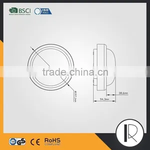 Garden Super Bright Surface Mount Round Led Ceiling Light Fixture for Steam Room,round Plastic Fixture for Home Ceiling Lamp thumbnail-5