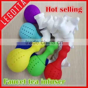 FDA LFGB Approved Silicone Promotional Novelty Funny Tongue Tea Infuser thumbnail-6