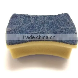 Compressed Cellulose Scouring Pad for Dish Washing & Kitchen Cleaning thumbnail-1