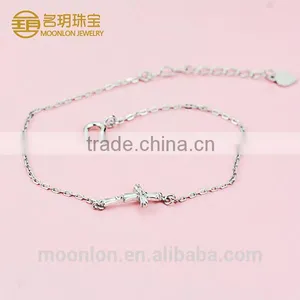 Wholesale 925 Sterling Silver Cubic Zirconia Bracelets, the Bangles Manufacturer thumbnail-5