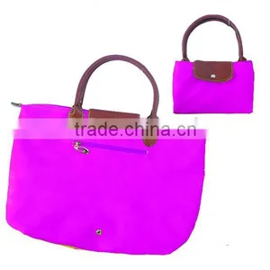 Promotional Zipper Closure Foldable Tote Bag thumbnail-6