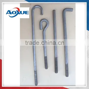 Construction Anchor Bolt, Asphalt Fastener Bolt, Foundation Bolts thumbnail-1