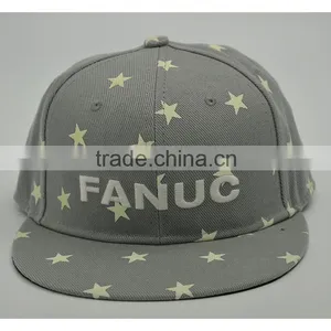New Fashion Custom Cotton Embroidery Snapback Cap Flat Brim Hats And Caps thumbnail-3