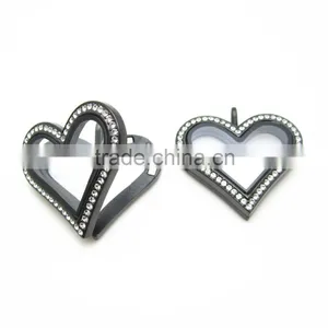 Custom Floating Locket Charms For Floating Heart Locket thumbnail-3