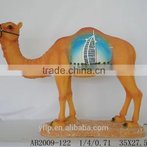 Resin Statue Souvenir, Polyresin Camel Figurine, Bur Al Arab, Dubai Souvenirs thumbnail-2