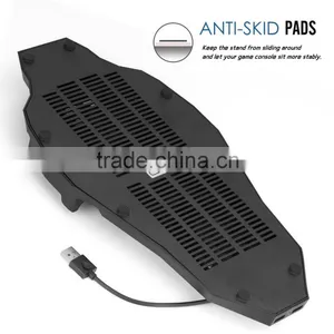 All-in-one Cooling Fan And Vertical Stand With Controllers Charging Station + Expand USB Hub For PS4 thumbnail-5