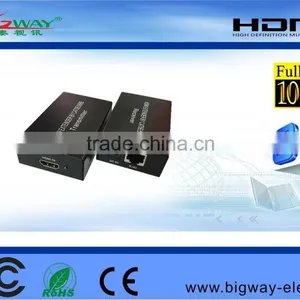 60m Extender Over Single Cat6/Cat.5e /568B HDMI Extender thumbnail-1