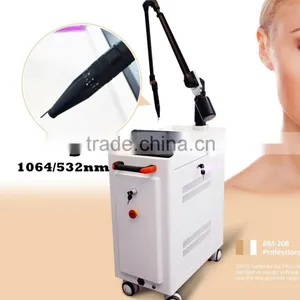 Facial Veins Treatment Fashionable Updated Beauty Nd 1000W Yag Machine For Tattoo Laser /scar Removal 532nm thumbnail-1