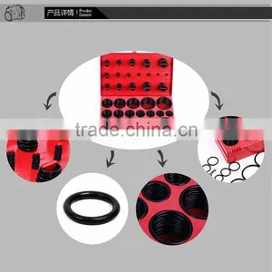 TC 407pc Assorted Black SAE O-ring Kit For Machine thumbnail-6
