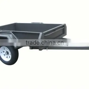 Economic Hot Dipped Galvanized 8x5ft Chequer Plate Floor Full Welded Trailer thumbnail-2