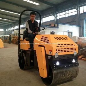 Hot Salles!! Honda Power DC-42C Full Hydraulic Vibratory Roller (1 Tons Deadweight) thumbnail-1